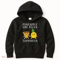 Pizza Hawaii Pineapple Food Pineapple On Pizza Supporter Kids Hoodie thumb 0