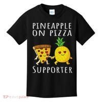 Pizza Hawaii Pineapple Food Pineapple On Pizza Supporter Kids T-Shirt thumb 0