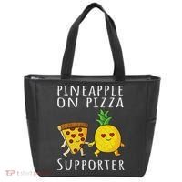 Pizza Hawaii Pineapple Food Pineapple On Pizza Supporter Tote Bag thumb 0