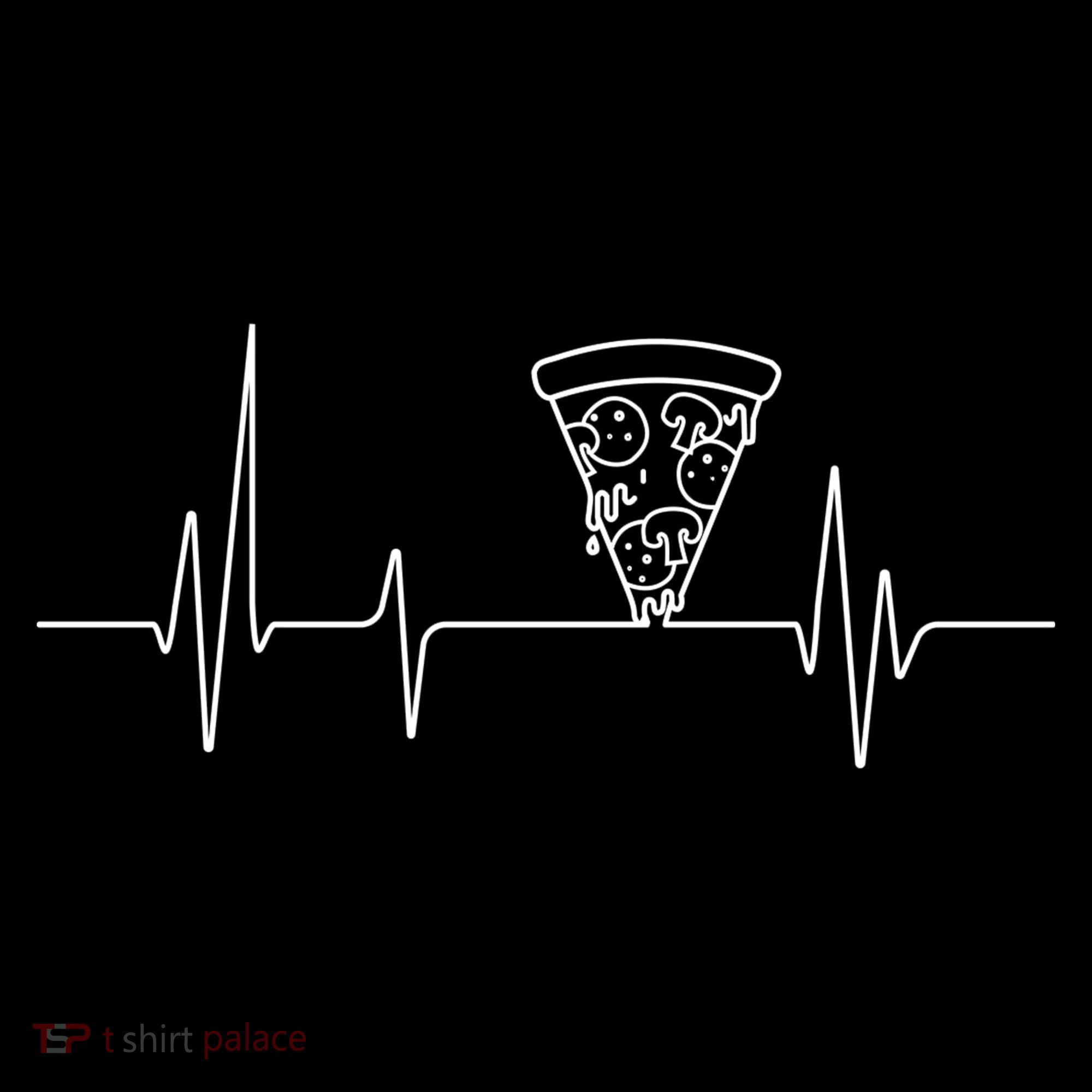 Pizza Heartbeat Bucket Hat