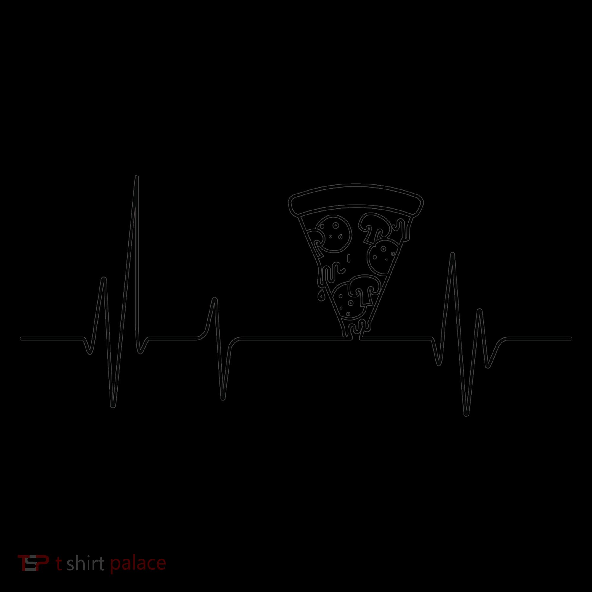 Pizza Heartbeat Coffee Mug