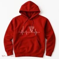 Pizza Heartbeat Hoodie thumb 0