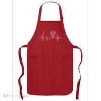 Pizza Heartbeat Apron thumb 0