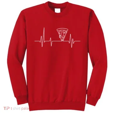 Pizza Heartbeat Sweatshirt