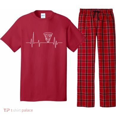 Pizza Heartbeat Pajama Set