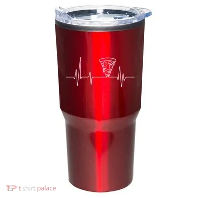 Pizza Heartbeat Tumbler