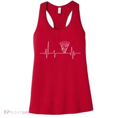 Pizza Heartbeat Women's Tank Top