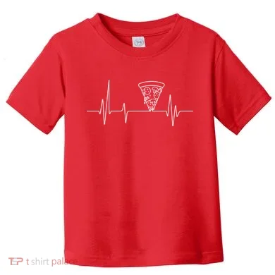 Pizza Heartbeat Toddler T-Shirt