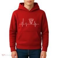 Pizza Heartbeat Kids Hoodie thumb 4