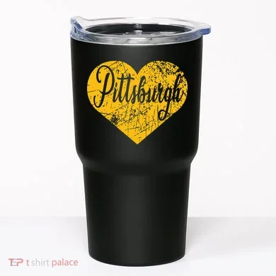 Pittsburgh Heart Tumbler