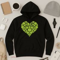 Pickleball Heart Professional Pickleball Game Hoodie thumb 3