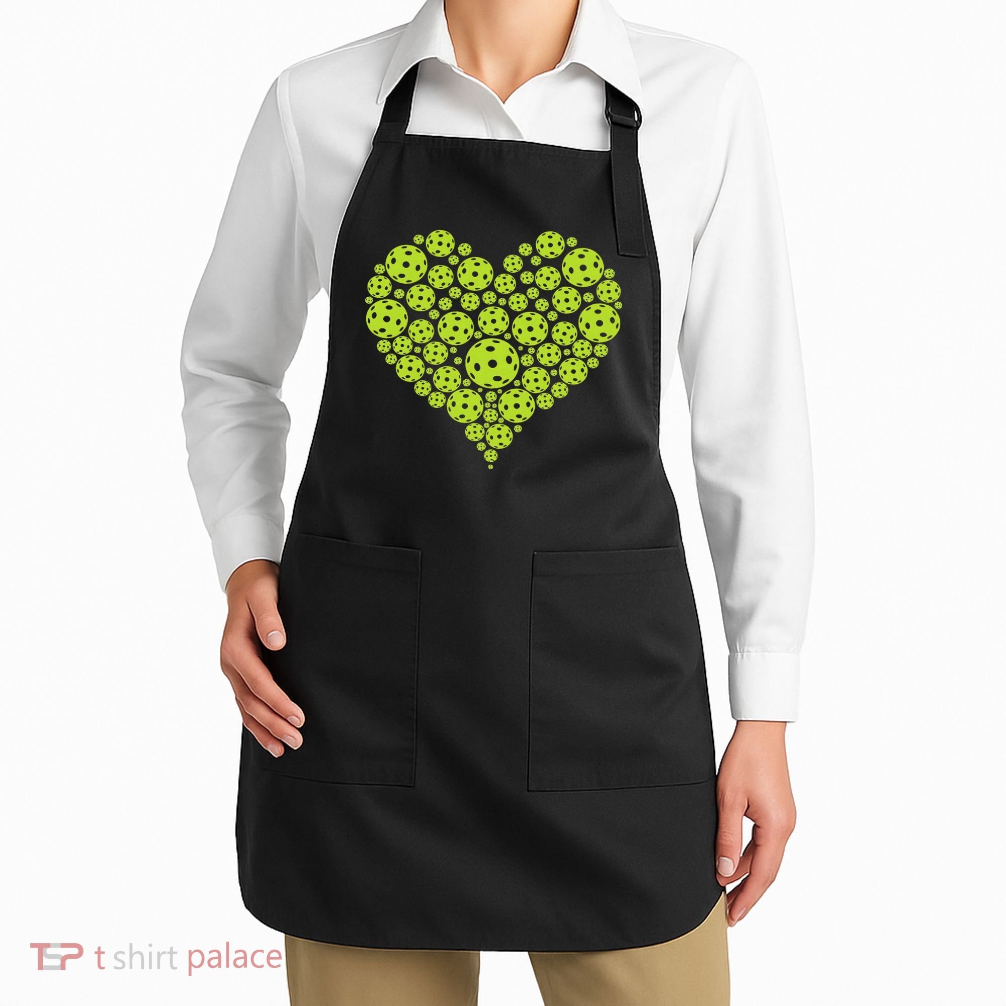Pickleball Heart Professional Pickleball Game Apron