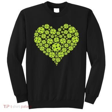 Pickleball Heart Professional Pickleball Game Sweatshirt