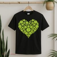 Pickleball Heart Professional Pickleball Game T-Shirt thumb 2