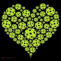 Pickleball Heart Professional Pickleball Game Tank Top thumb 6