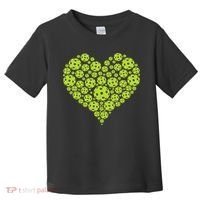 Pickleball Heart Professional Pickleball Game Toddler T-Shirt thumb 0