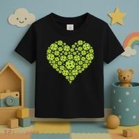 Pickleball Heart Professional Pickleball Game Toddler T-Shirt thumb 3