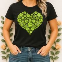 Pickleball Heart Professional Pickleball Game Women's T-Shirt thumb 2