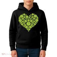 Pickleball Heart Professional Pickleball Game Kids Hoodie thumb 4