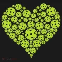 Pickleball Heart Professional Pickleball Game Kids Long Sleeve Shirt thumb 2
