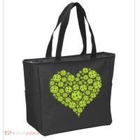Pickleball Heart Professional Pickleball Game Tote Bag thumb 2