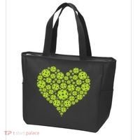 Pickleball Heart Professional Pickleball Game Tote Bag thumb 3