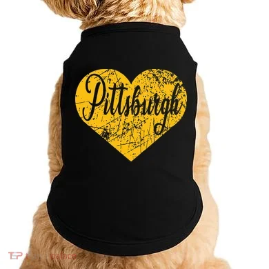 Pittsburgh Heart Doggie Tank