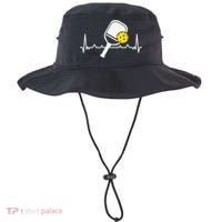 Pickleball Heartbeat Paddleball Gift Racket Singles Doubles Sport Gift Bucket Hat thumb 0
