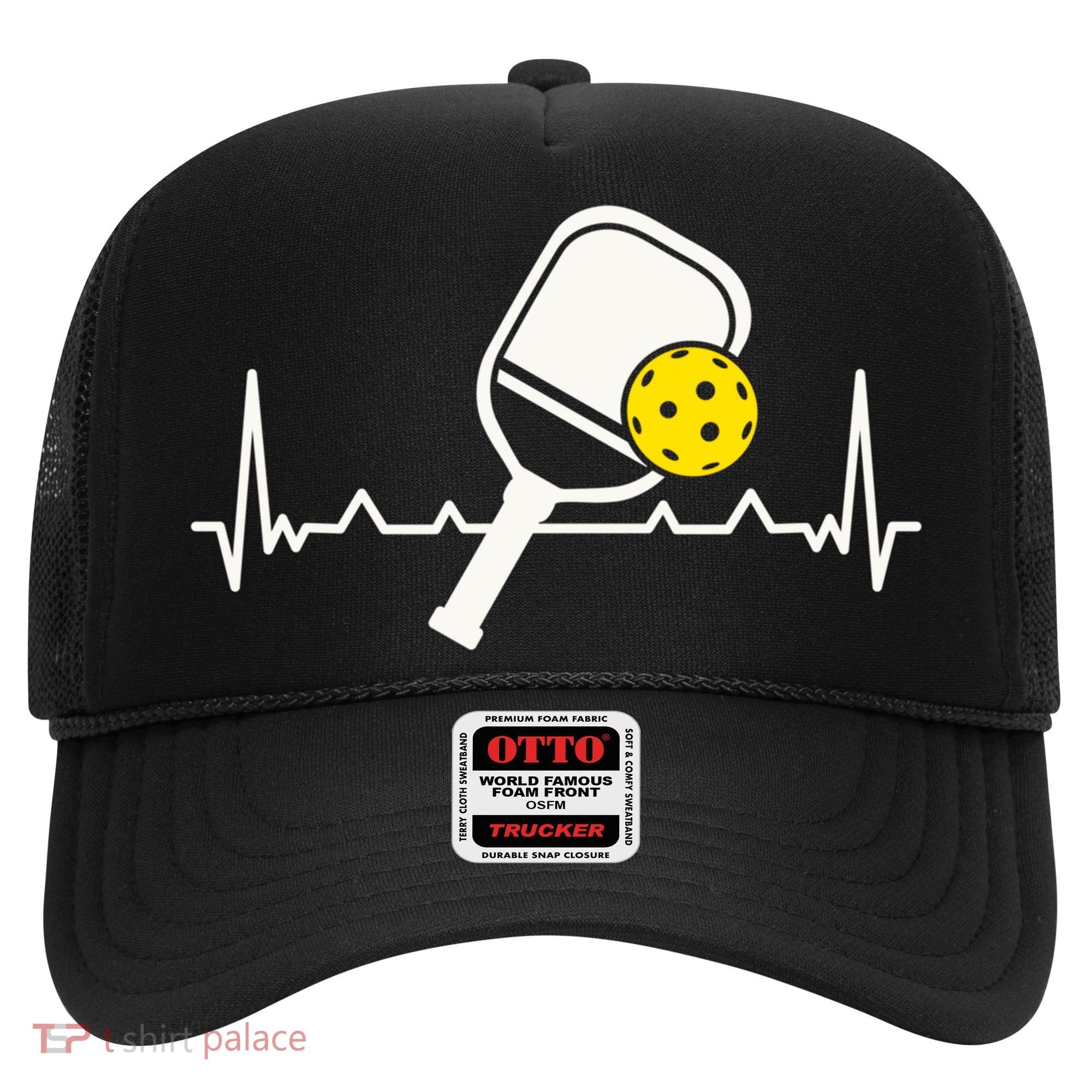 Pickleball Heartbeat Paddleball Gift Racket Singles Doubles Sport Gift Hat