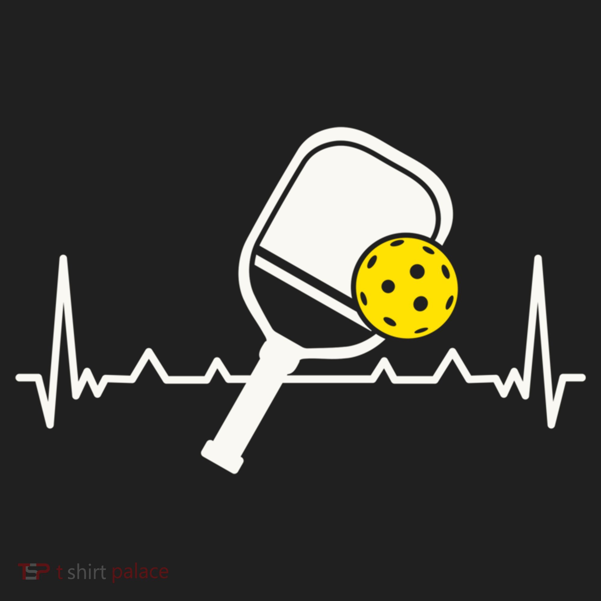 Pickleball Heartbeat Paddleball Gift Racket Singles Doubles Sport Gift Hat