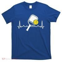 Pickleball Heartbeat Paddleball Gift Racket Singles Doubles Sport Gift T-Shirt thumb 0