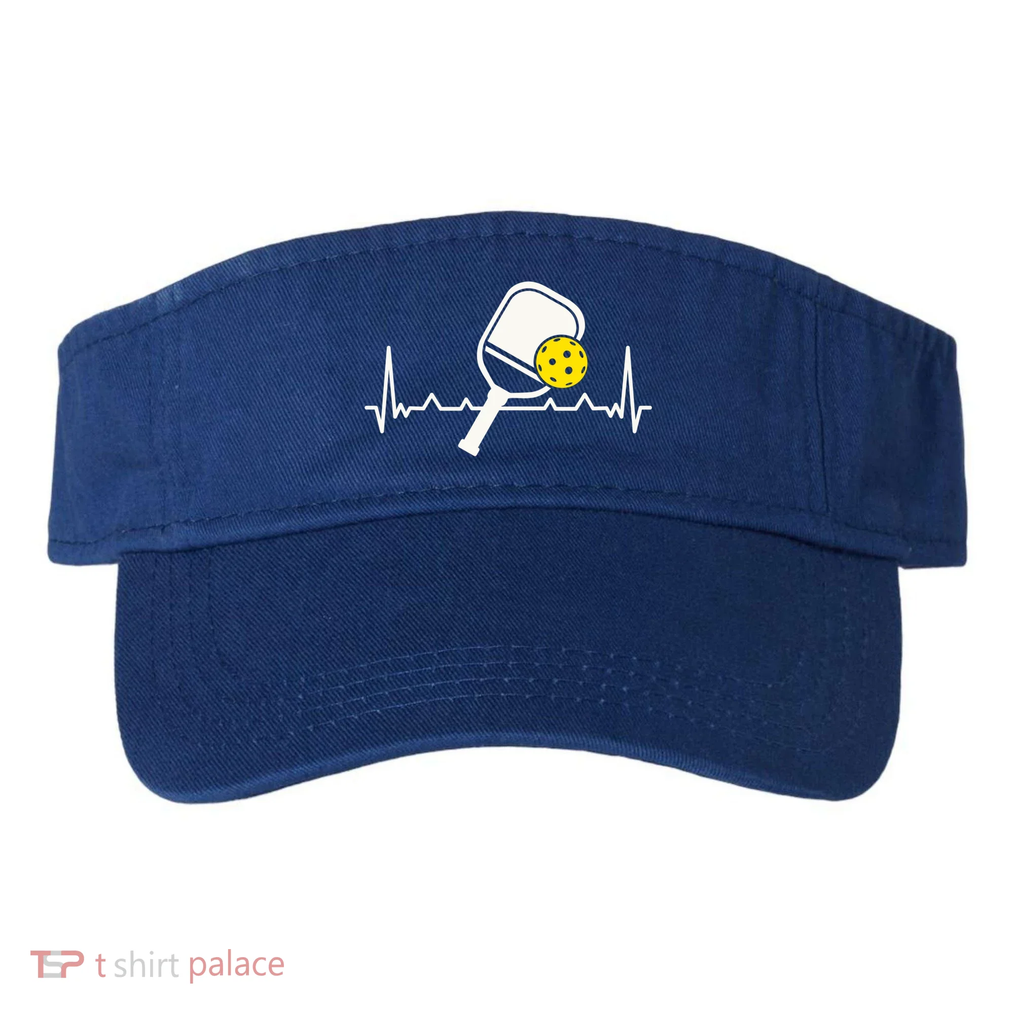 Pickleball Heartbeat Paddleball Gift Racket Singles Doubles Sport Gift Visor