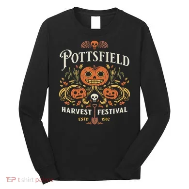 Pottsfield Halloween Long Sleeve Shirt