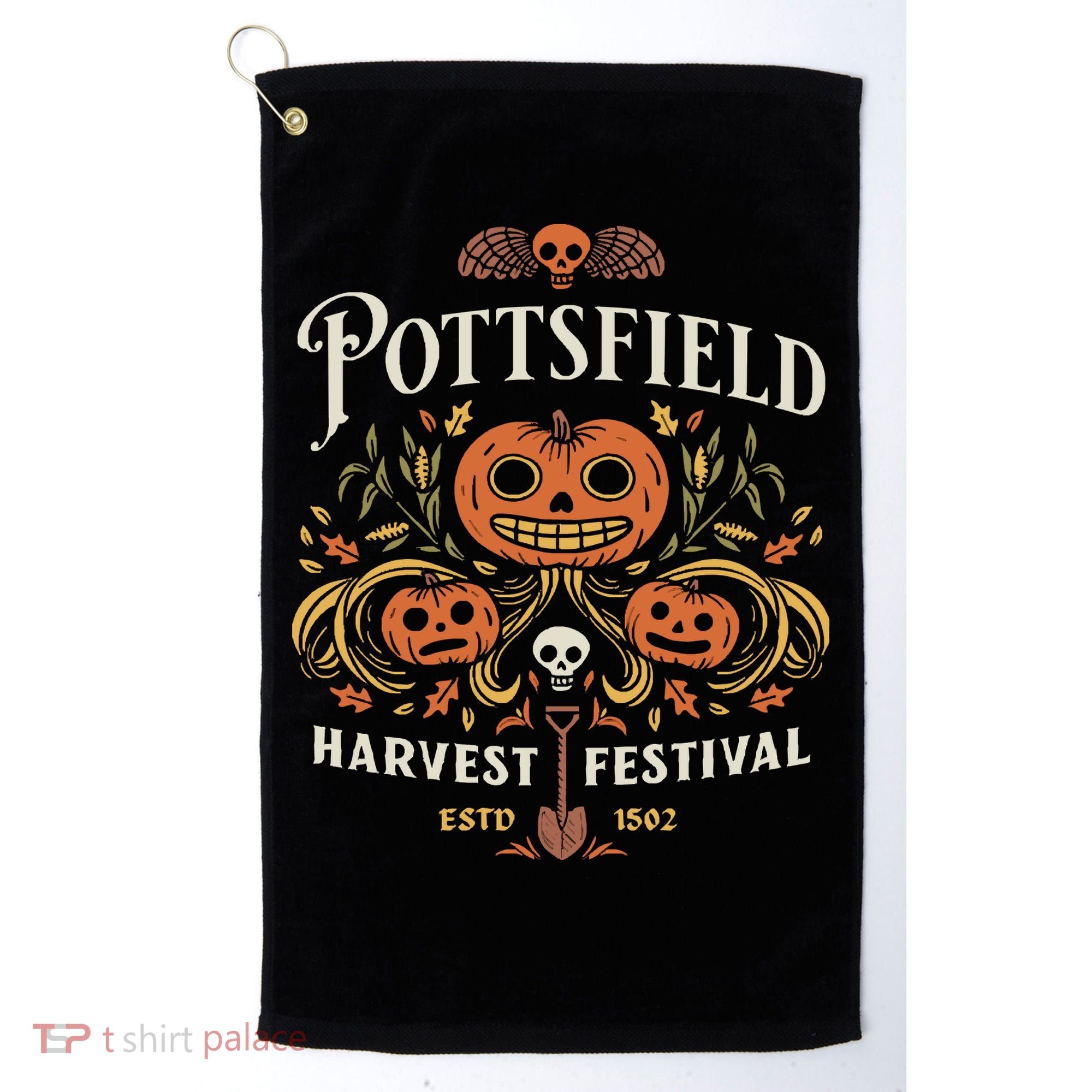 Pottsfield Halloween Golf Towel