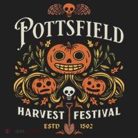 Pottsfield Halloween Golf Towel thumb 3