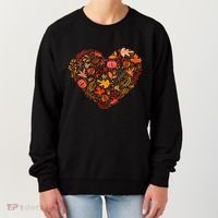 Pumpkin Heart Women's Sweatshirt thumb 0