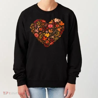 Pumpkin Heart Women's Sweatshirt