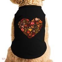 Pumpkin Heart Doggie Tank thumb 0
