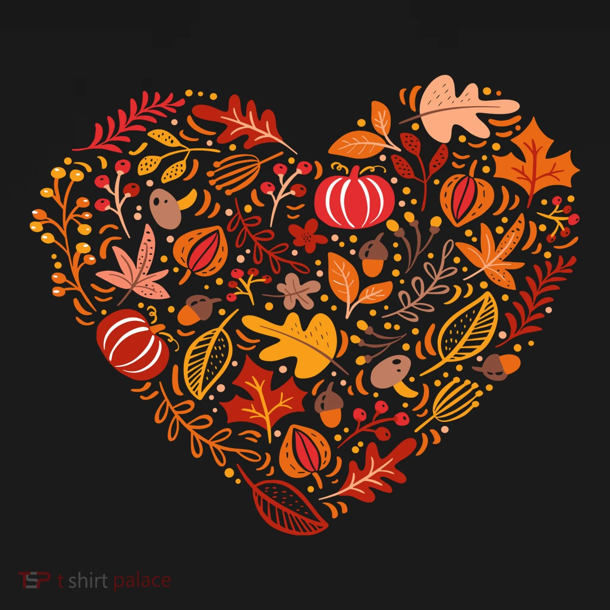 Pumpkin Heart Doggie Tank