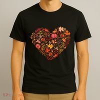 Pumpkin Heart T-Shirt thumb 3