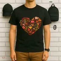 Pumpkin Heart T-Shirt thumb 6