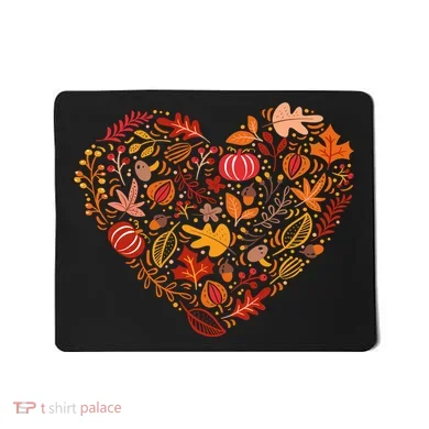 Pumpkin Heart Mousepad