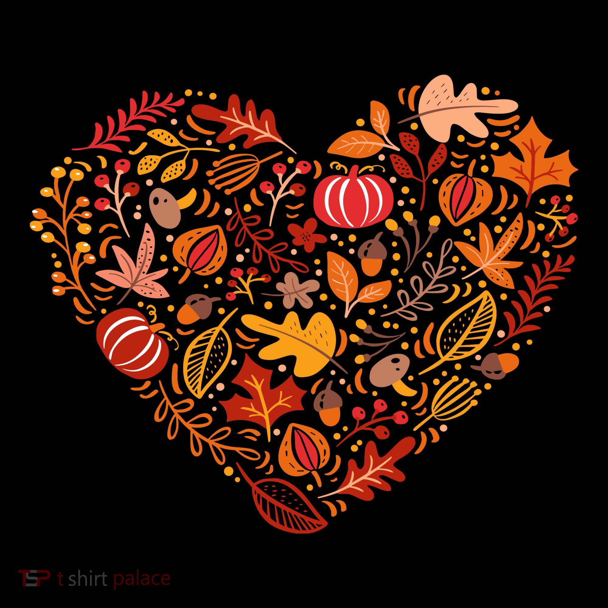 Pumpkin Heart Ornament