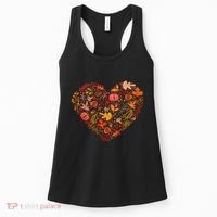 Pumpkin Heart Women's Tank Top thumb 0