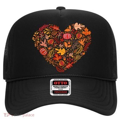 Pumpkin Heart Hat