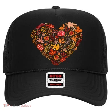 Pumpkin Heart Hat