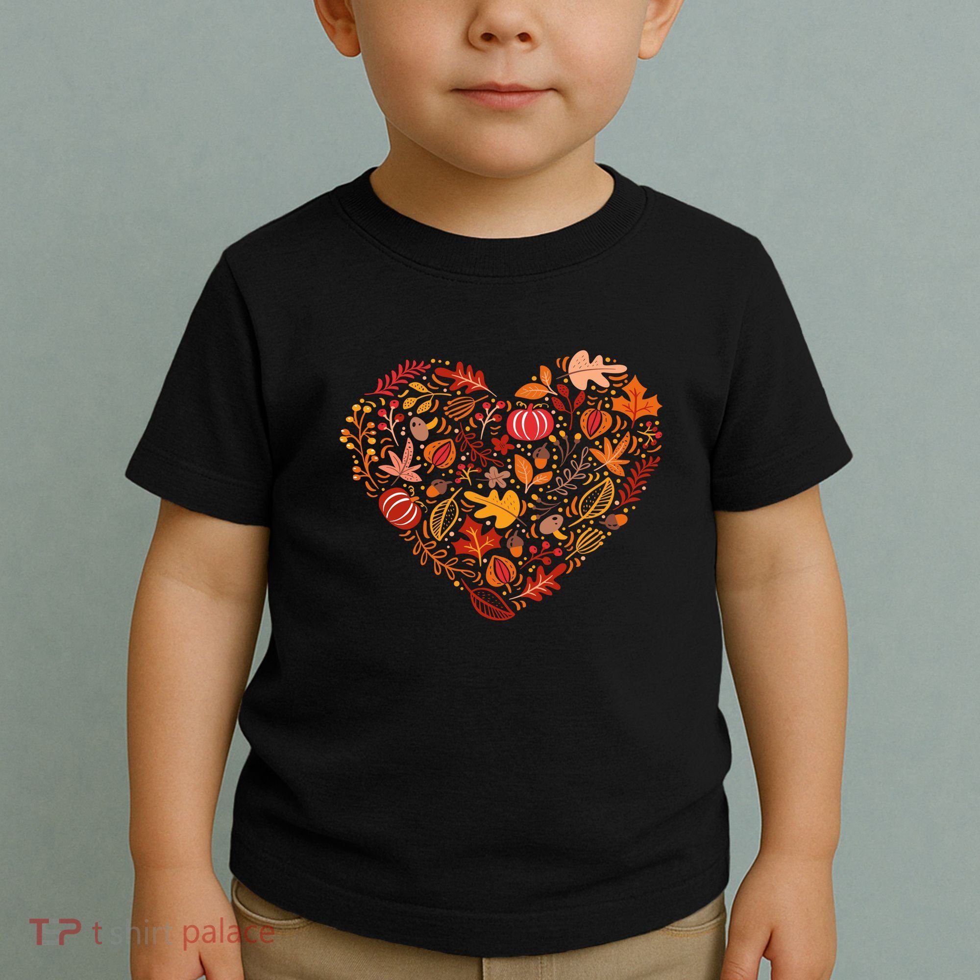 Pumpkin Heart Toddler T-Shirt