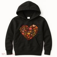 Pumpkin Heart Kids Hoodie thumb 0