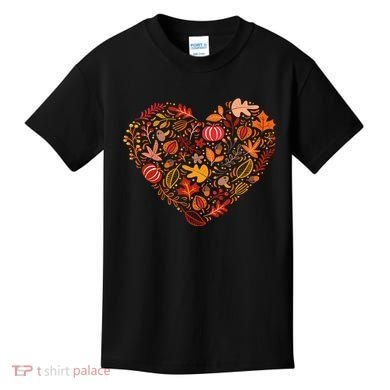 Pumpkin Heart Kids T-Shirt