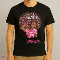 Proud Human Resources That Magic Black Afro HR Job Pride T-Shirt thumb 3
